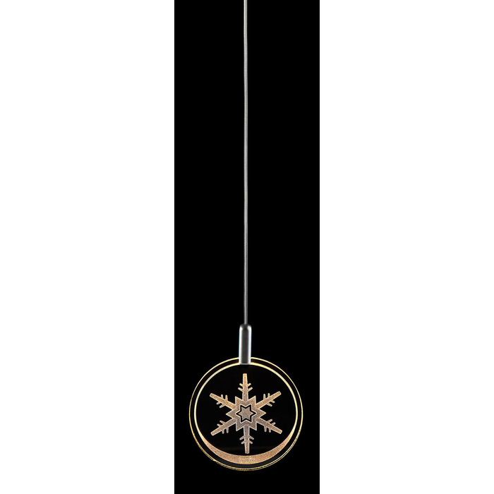 KRINNER Lumix Highlights LED-підсвічування настільне, акрил, блакитний cosmic, 76020