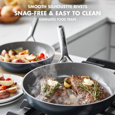 Набір сковорідок GreenPan GP5: антипригарне покриття Ceramic, індукція, 2 шт. (24.1 см та 27.9 см)