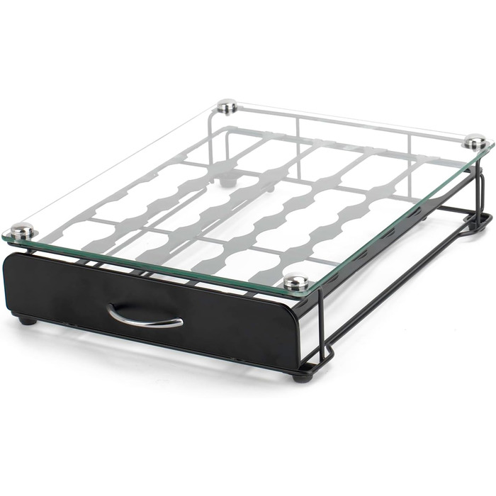 Тримач для капсул Dolce Gusto: органайзер для 35 капсул з міцного скла, ящик-організатор