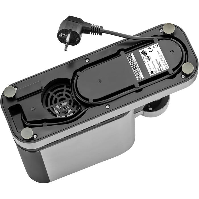 Кавомолка WMF Lumero: 1400 Вт, 15 bar, для еспресо та паді, з капучинатором, нержавіюча сталь матова