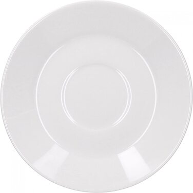 Набір посуду Van Well для 6 осіб: 18-ти частинний кавовий сервіз з порцеляни, придатний для миття в посудомийній машині та мікрохвильовій печі