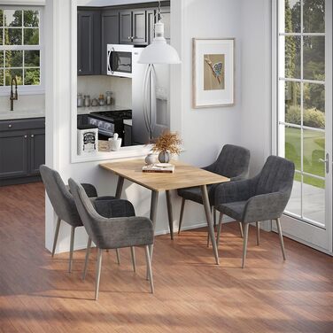 Розсувний стіл Vicco Esstisch Beaver, 80 x 70 см (Дуб Голдкрафт/Грейж)