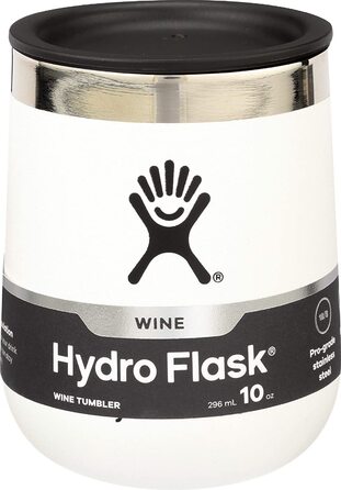 Фляжка з водою унісекс-келих для вина для дорослих, чорний, (упаковка ) (284 г, білий)