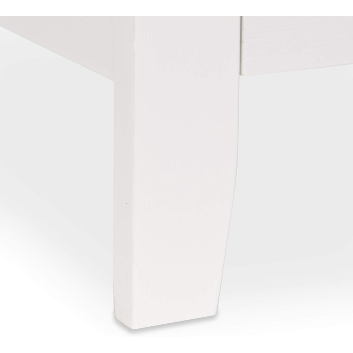 Шафка для ванної кімнати Relaxdays LAMELL, 92 x 50 x 25.5 см, білий колір, бамбук