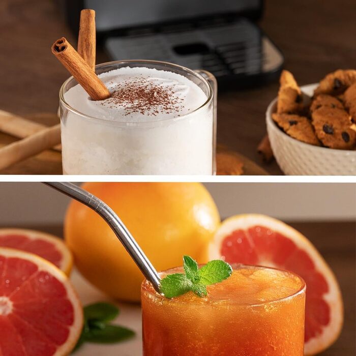 Машина для приготування крижаного напою Cecotec Slush-Eis 2.6L Twist&Ice 2600 з 6 режимами, сенсорне керування