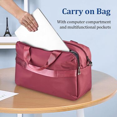 Набір валіз Joyway 4 шт. з жорстким корпусом та TSA-замком. Розширюваний набір валіз, містить 1 велику сумку (Червоний).