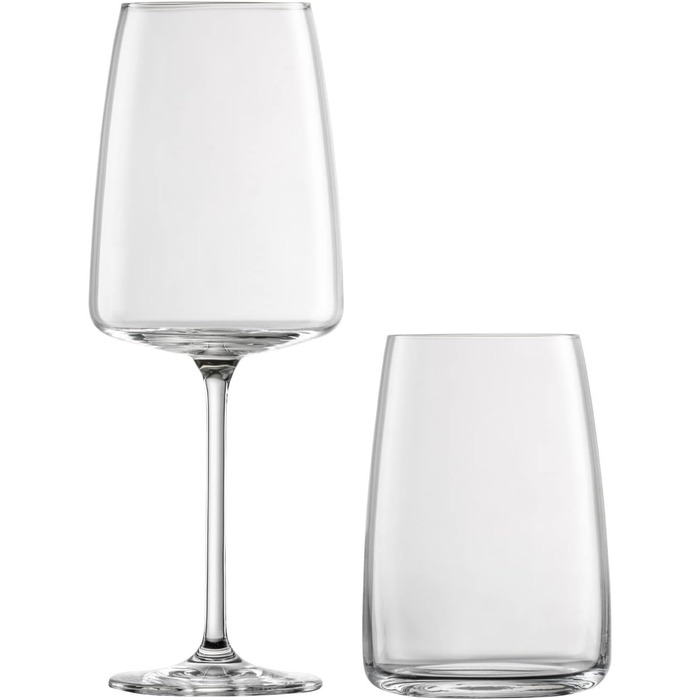 Набір келихів для вина та води, 8 предметів, Vivid Senses Zwiesel Glas