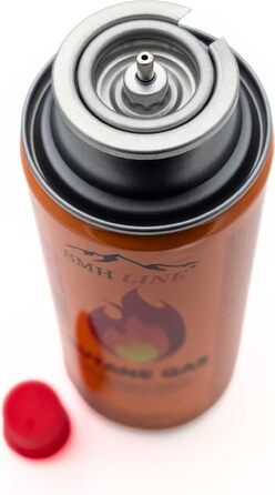 Набір газового пальника Gaskocher для кемпінгу з 8 балончиками бутану 227г, 1-ти вогонь, 2.2 кВт, Piezo запалювання, кейс