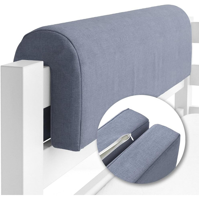 Захисний бортик для ліжечка Bettumrandung 70x20 см сірий, універсальний, для безпеки малюка