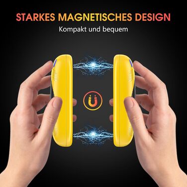 Електричні грілки для рук FANDLISS з акумулятором 10000mAh, 2 шт., з двостороннім нагрівом, USB, 3 режими, для кемпінгу та активного відпочинку