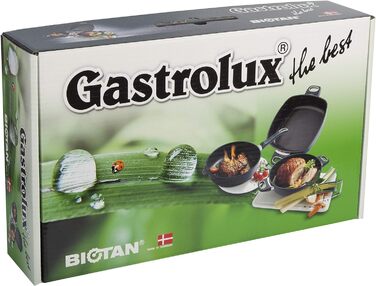 Сковорода чавунна GASTROLUX Biotan Plus 28 см Висота 7 см ІНДУКЦІЯ