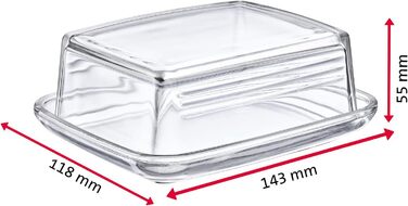 Westmark Oiler - ідеально підходить для сервірування та зберігання - можна мити в посудомийній машині - спеціальний рельєф для надійного захоплення (стакан, набір 2 шт)