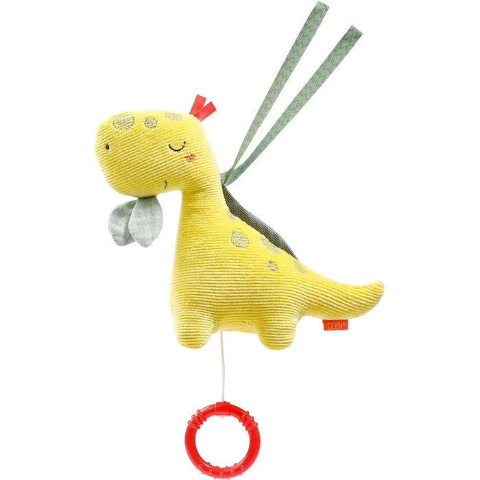 Музична скринька Fehn Dino - Мелодія Колискова Моцарта - дитяча іграшка для подорожей та дому