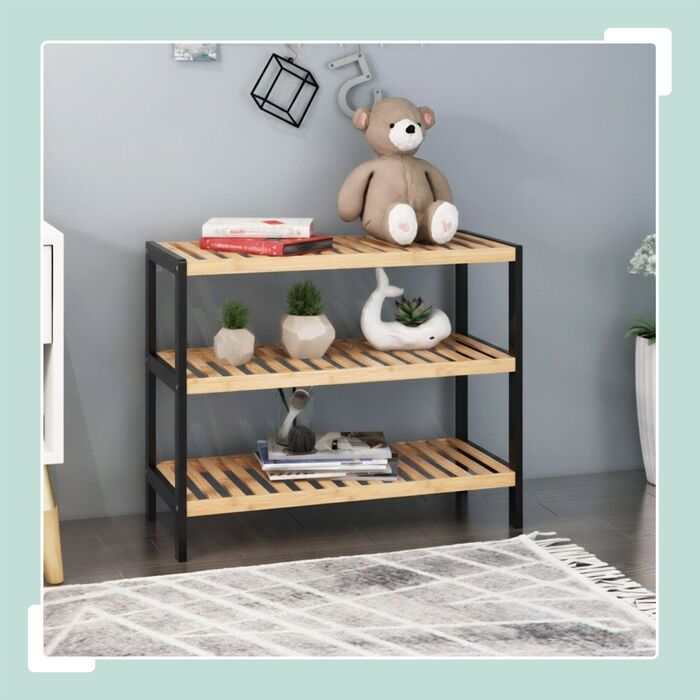 Стелаж для взуття Relaxdays з бамбука