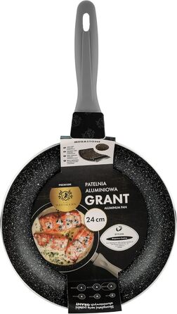 Сковорода Karl Hausmann Induktion Ø20 см з антипригарним покриттям з граніту - для всіх типів плит, включаючи газові. Без PTFE та PFOA