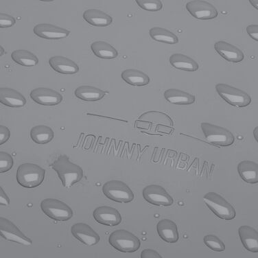 Рюкзак Johnny Urban для жінок і чоловіків - Harvey Medium - роллтоп з відділенням для ноутбука для Uni Business City - 15 л - матове поліуретанове покриття - водовідштовхувальне сіре