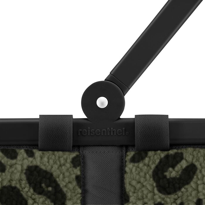 Сумка-шопер Reisenthel CarryBag XS Teddy Leo Olive – Стабільний кошик XS з практичною внутрішньою кишенею, водонепроникний дизайн