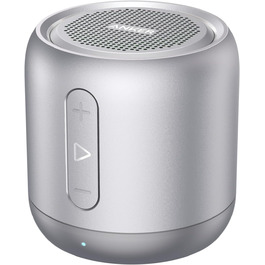 Портативна Bluetooth колонка Anker Soundcore Mini срібна: 15 годин роботи, FM радіо, потужний бас