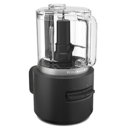 Блендер заглибний KitchenAid Go Cordless бездротовий, 1л, з чашею BPA-free, вінчиком та подрібнювачем, захист від подряпин, сталеві леза, чорний