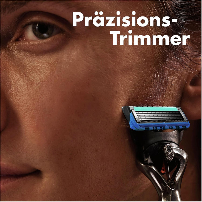 Чоловіча бритва Gillette Fusion 5 Styler, тример для бороди 10 лез для бритви, подарунковий набір