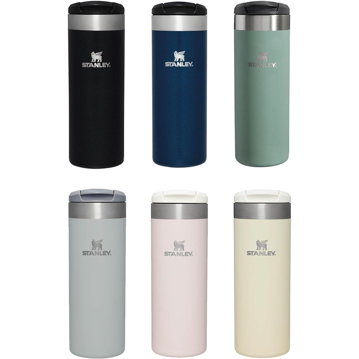 Термокружка Stanley Aerolight Transit 470 мл Rose Quartz - Збереження тепла 6 годин, сумісна з автотримачами