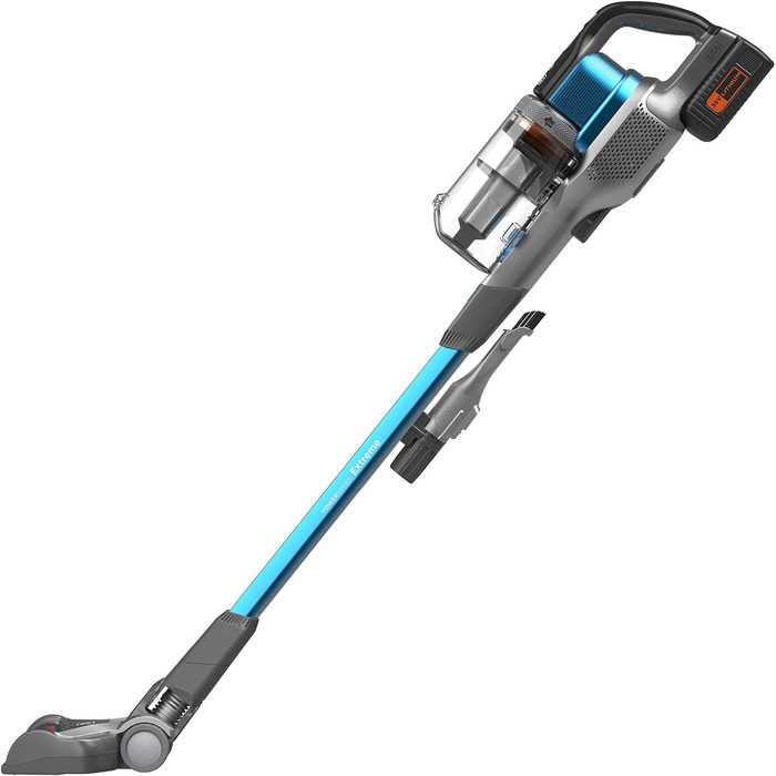 Пилосос BlackDecker BDPSE3615-QW Stick і електричні мітли сріблясто-синій (модель 2019 року)