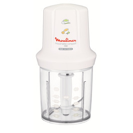 Подрібнювач Moulinex Mini Chopper Elektro Moulinette DJ300110 - компактний, 270 Вт, білий