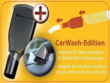 Набір для догляду за автомобілем Carwash Edition для професійного догляду за салоном з побутовим пилососом, пилососом для автомийки, пилососом самообслуговування