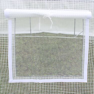 Захисний накрив для теплиці Outsunny, стійкий до погодних умов, 300 см x 200 см x 200 см, прозорий