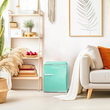 Холодильник Cecotec Bolero CoolMarket TT Origin 45L - Ретро, 45 літрів, Зелений, Клас E