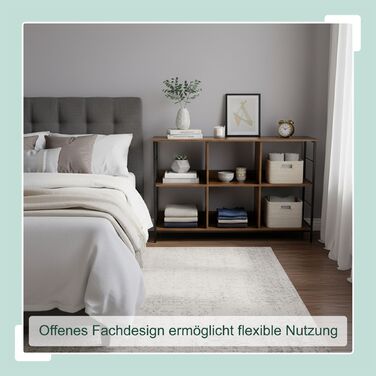 Індустріальна полиця Relaxdays з 6 секціями