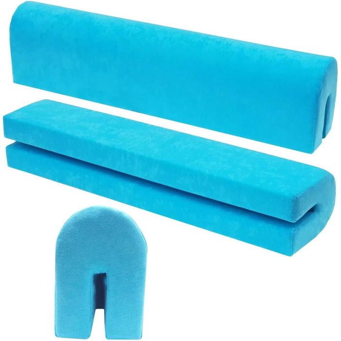 Захист для ліжечка дитячого бортик-подушка від випадання (120 см, блакитний)