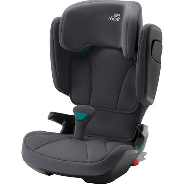 Дитяче автокрісло BRITAX RMER KIDFIX 2 Z-LINE, для дітей від 100-150 см (i-Size) з ISOFIX і без, 3,5-12 років, Midnight Grey Нова версія i-SIZE R129 Midnight Grey