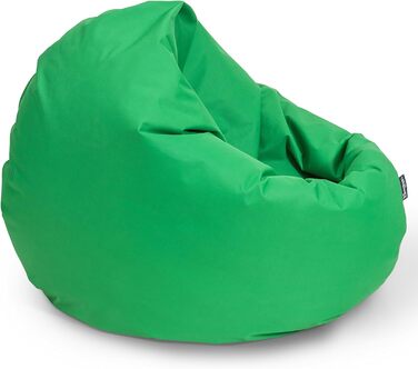 В 1 з наповнювачем Seat Cushion Сирна подушка Підлогова подушка Крісло BeanBag (діаметр 145 см, яблучно-зелений), 2