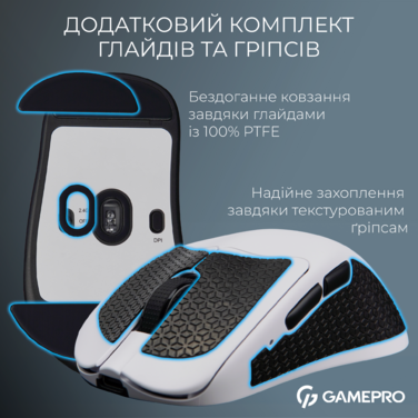Бездротова миша GamePro Asgard Surt (GM017B)