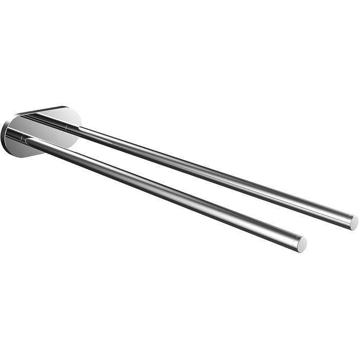 Тримач для рушників Emco Round 2-х секційний настінний, металевий, хром