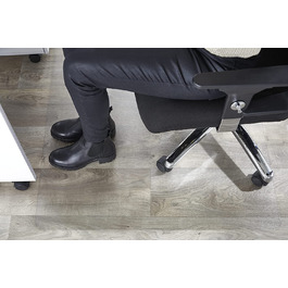 Килимок для захисту підлоги Andiamo Офісне крісло - використання в якості підкладки для офісного крісла, захисний килимок для підлоги Fitness - Килимок для офісного крісла прозорий, нековзний - легко чиститься - захист підлоги для всіх підлог 90 х 120 см