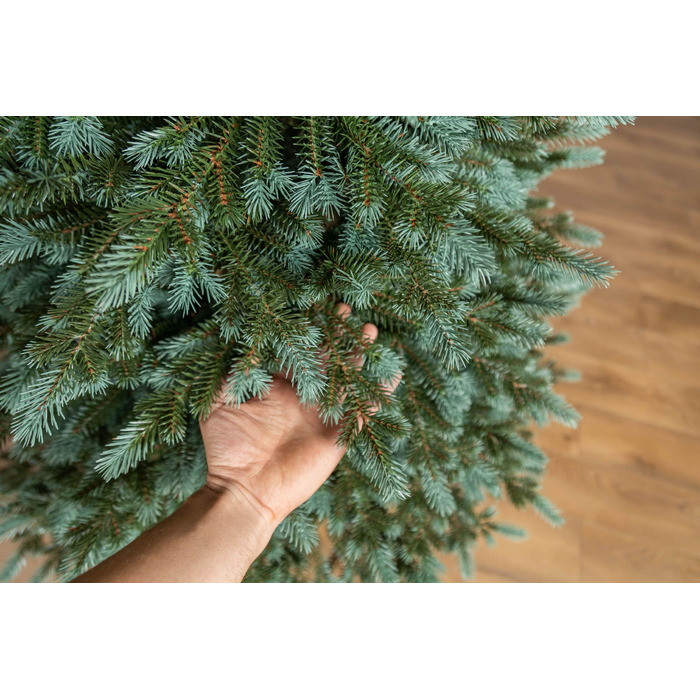 Ялинка штучна 'Аляска' Зелено-Блакитна 1,50 м