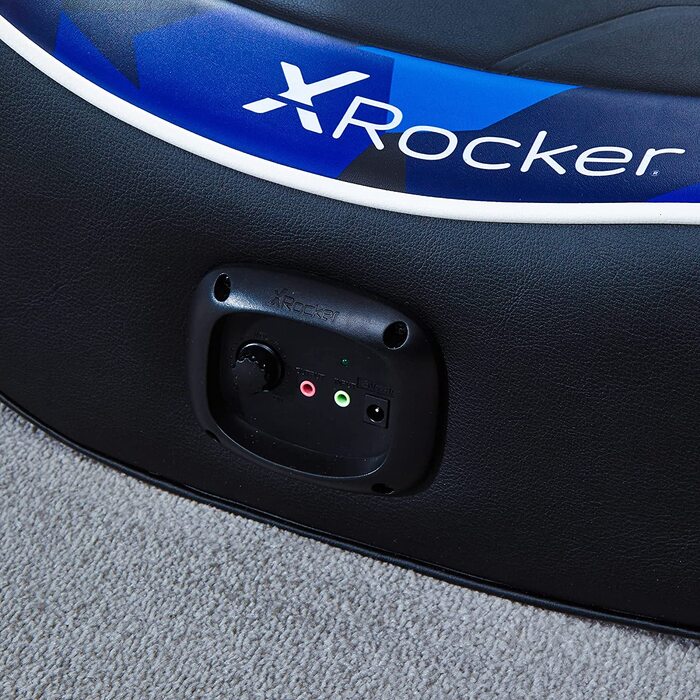 Ігрове крісло-гойдалка x Rocker чорно-синє