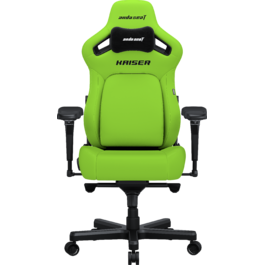 Крісло ігрове Anda Seat Kaiser 4 Cyber Green PVC Size XL