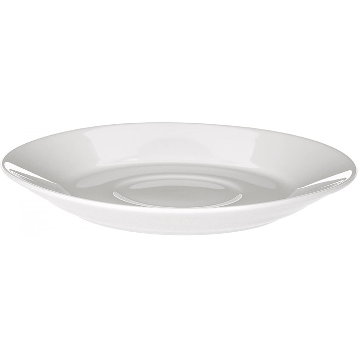 Набір посуду Van Well для 6 осіб: 18-ти частинний кавовий сервіз з порцеляни, придатний для миття в посудомийній машині та мікрохвильовій печі