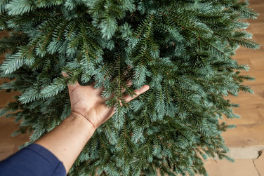 Ялинка штучна 'Аляска' Зелено-Блакитна 1,50 м