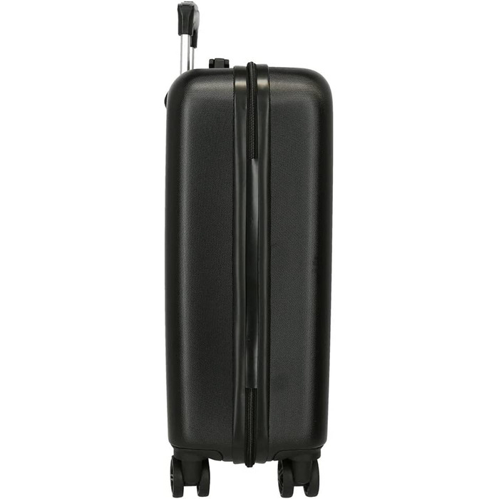 Лиходії Діснея Неймовірно казкова валіза в салоні, чорна, 38 x 55 x 20 см, жорстка ABS, бічний кодовий замок, 35 л, 2 кг, 4 подвійні колеса, ручна поклажа Неймовірно каютна валіза