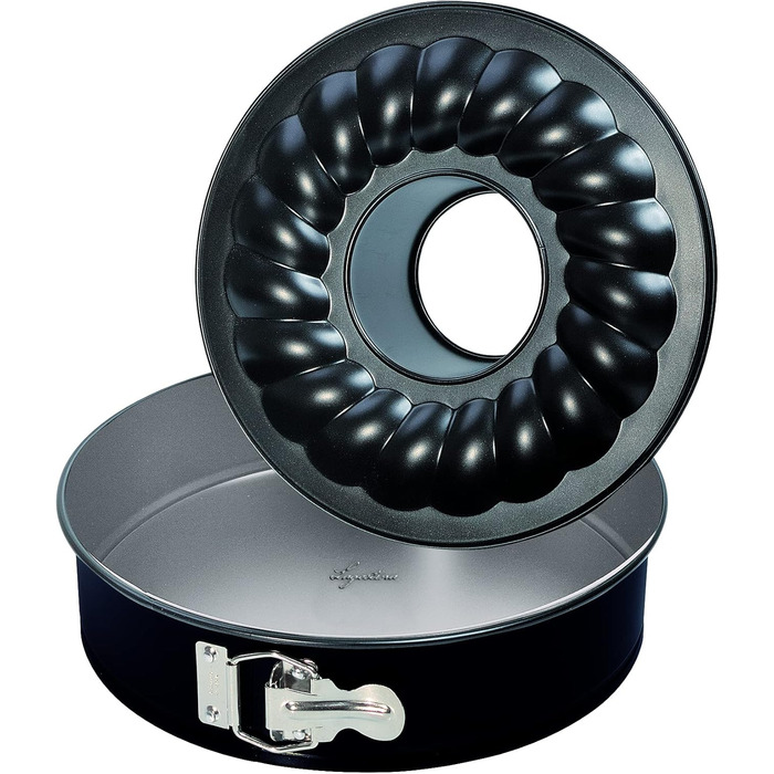 Форма для випічки Lagostina Leckere з блискавкою та двома знімними днами з антипригарним покриттям, діаметр 26 см, дека для випічки до 210°C