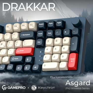 Бездротова механічна клавіатура GamePro Asgard Drakkar (MK305BL)