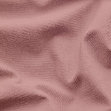 Наволочка Schlafgut Easy Jersey 40x80 см, 100 бавовна, надзвичайно м'яка та дихаюча, фіолетова середина
