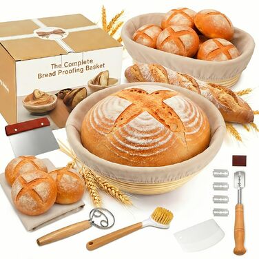 Набір для приготування закваски та випікання хліба (23 предмети)