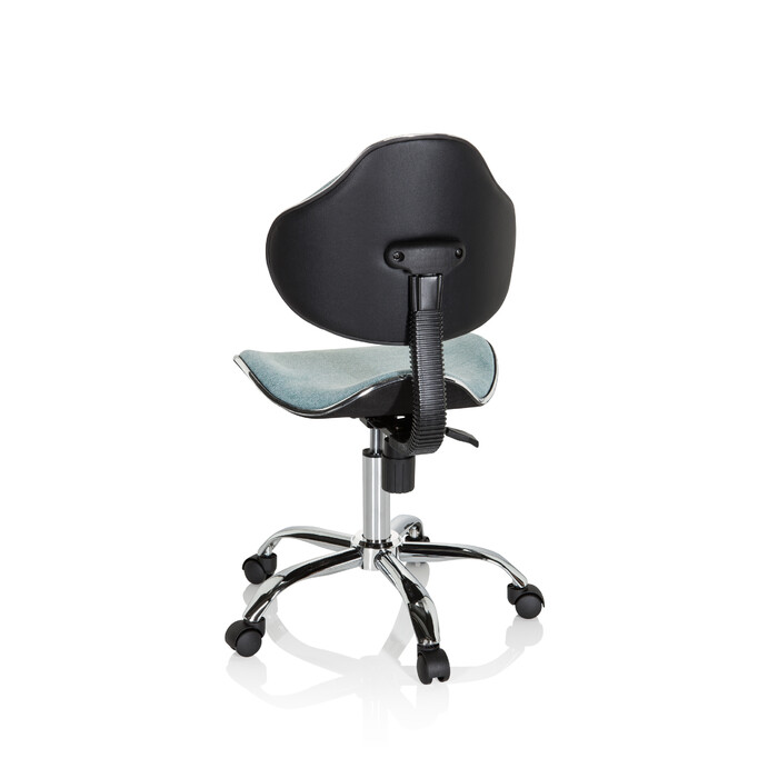 Дитячий письмовий стілець / дитяче крісло KIDDY GTI-3 тканина м'ята hjh OFFICE
