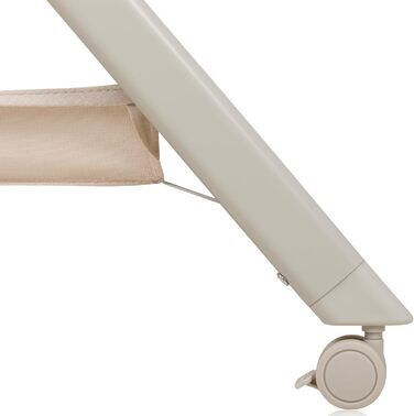 Дитяче ліжко Lionelo Leonie Plus 3 в 1: ліжко, коліска, ліжко-приліжко з регулюванням висоти, сітчасті стінки, знімною бічною панеллю та коліщатками з гальмом. Бежевий колір.