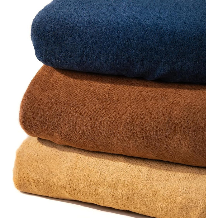 Електрична ковдра ECO-DE ECODE 180x130 см з пультом, 3 режими нагріву, таймер 180 хв (бежева)